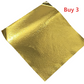 500 Sheets Imitation Gold Leaf for Furniture & Art Projects