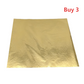 500 Sheets Imitation Gold Leaf for Furniture & Art Projects