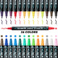 Dual-Tip Acrylic Paint Pens for Nail Art
