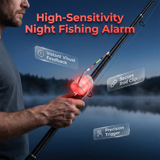 Electronic Fishing Bite Alarm with Sound and Light