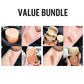 3-Color Stackable Eyeshadow Palette with Mirror