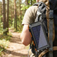Solar Power Bank with LED Flashlight