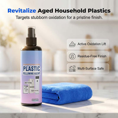 🧴 Multi‑Purpose Plastic Yellowing Remover Spray – From Yellowed to Bright White in Seconds! ✨
