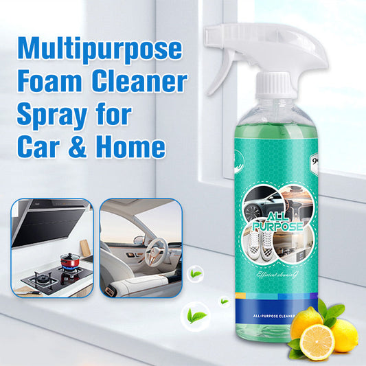 Multipurpose Foam Cleaner Spray for Car & Home