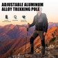 ⛰️ Last Day Special Price £13.99 ! ✨ Adjustable Aluminum Alloy Trekking Pole – Durable, Shock-Absorbing, Lightweight 🌲