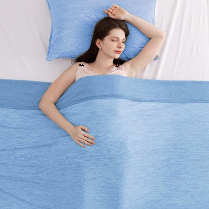 ⏳LAST DAY SALE 70% OFF!!💕CHILLO™🇬🇧 Smart Cooling Blanket❄️ Lightweight • Breathable • For Hot Sleepers & Night Sweats 😴