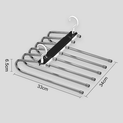 🔥New Hot Selling❤️‍🔥 Multi-Layer Space-Saving Pants Hanger