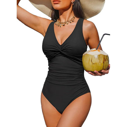 🏖️Summer Hot Sale £19.99!!⚡50K+ SOLD!🩱Women's Tummy Control One-Piece Swimsuit