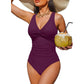 🏖️Summer Hot Sale £19.99!!⚡50K+ SOLD!🩱Women's Tummy Control One-Piece Swimsuit