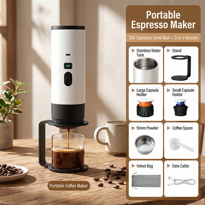 ☕🏖️Portable Espresso Machine for Travel