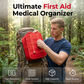 🧰 Emergency Medical Organizer Bag Durable Oxford Fabric Modular Fold-Out Layout ⚡ Tactical Straps Rapid Rip-Away Access 50% OFF Today