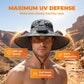 Summer Cooling Solar Fan Bucket Hat