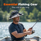 Summer Cooling Solar Fan Bucket Hat