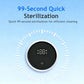 Wall-Mounted UV Sterilizer Smart Toothbrush Holder