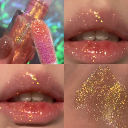 Long-Lasting Sparkling Glitter Lip Gloss
