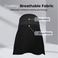 Cool-to-the-touch, reflective sun-protective neck-covering sun hat