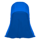 Cool-to-the-touch, reflective sun-protective neck-covering sun hat