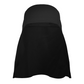 Cool-to-the-touch, reflective sun-protective neck-covering sun hat