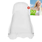 Cool-to-the-touch, reflective sun-protective neck-covering sun hat