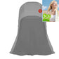 Cool-to-the-touch, reflective sun-protective neck-covering sun hat