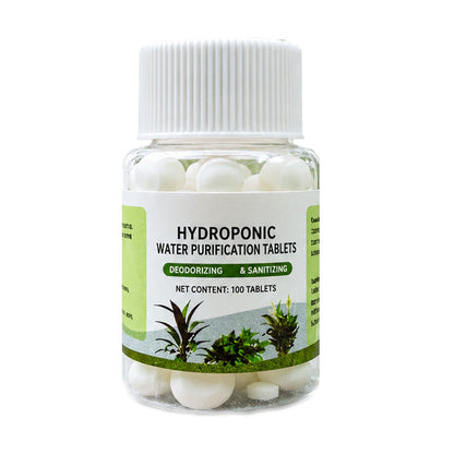 Water Purifying Tablets for Hydroponic Plants and Cut Flowers