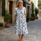 🔥Hot Sale 50% OFF🔥Hide the Tummy Flatteringly! Floral Print Dress – Breeze Through Summer 🌸