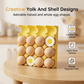 Magnetic Egg Carton Fridge Decor