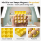Magnetic Egg Carton Fridge Decor