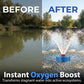 High Efficiency Floating Pond Aerator