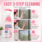 Multi-Use No-Removal Screen Window Cleaner Spray