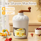 Manual Ice Shaver Machine with Ice Mold