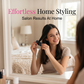 Hair Perm Rods with Lid for Root Volumizing and Styling