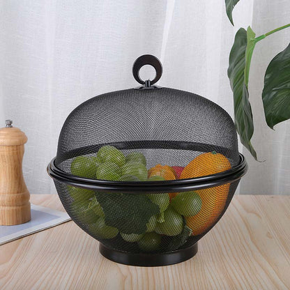 🍎 LIMITED‑TIME 56% OFF! 🧺 Fruit Basket with Lid – Breathable, Drainable, Insect Proof 🍇