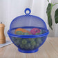 🍎 LIMITED‑TIME 56% OFF! 🧺 Fruit Basket with Lid – Breathable, Drainable, Insect Proof 🍇