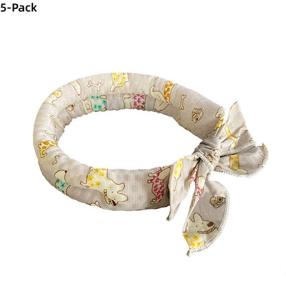 Summer Pet Cooling Collar Wrap