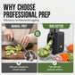 6-in-1 Electric Food Processor Vegetable Chopper