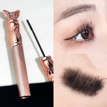 💄 Waterproof Smudge-Proof Slim Curling Mascara – Lengthening & Volumizing Mascara with Precision Wand, Long-Lasting Curl, 24H Hold ✨