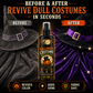 🎃🔥50% OFF! Halloween Costume Reviving Spray – Spray, Smooth, Hang! Removes Wrinkles & Odors in Minutes! ✨🧙‍♀️