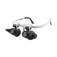 Binocular Magnifier Glasses with Light