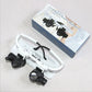 Binocular Magnifier Glasses with Light