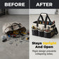 Multifunctional Utility Tote with Pockets 