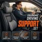 Premium Car Neck & Lumbar Support Pillow