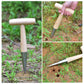 Garden Dibber Bulb Planter with Wooden Handle