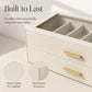 ⏳Time-Limited Special⏰2-Tier Sunglasses Organizer Box with Transparent Glass Top Display
