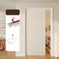 Drill-Free Folding Door Curtain with Adhesive Slide Track