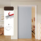 Drill-Free Folding Door Curtain with Adhesive Slide Track