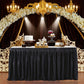 Pleated Table Skirt for Events