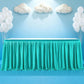 Pleated Table Skirt for Events