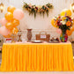 Pleated Table Skirt for Events