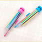 🌈 Last Day Special Price £5.99! 🎨Buy 1 Get 1 Free🎁8-colour push-button coloured pencils, free from any chemical ingredients